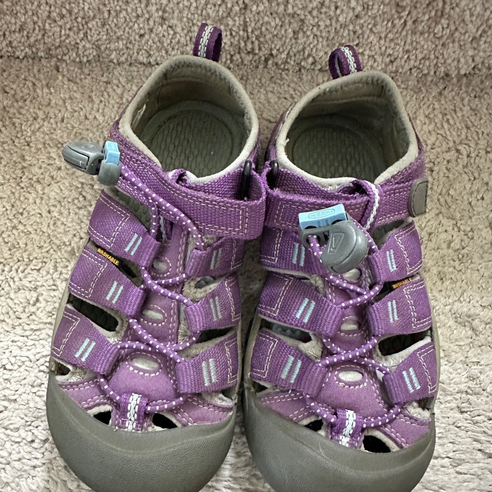 Keen Kids Purple and Gray Sandals
